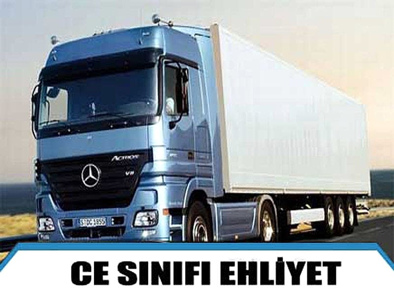 CE Çekici Tır Ehliyeti